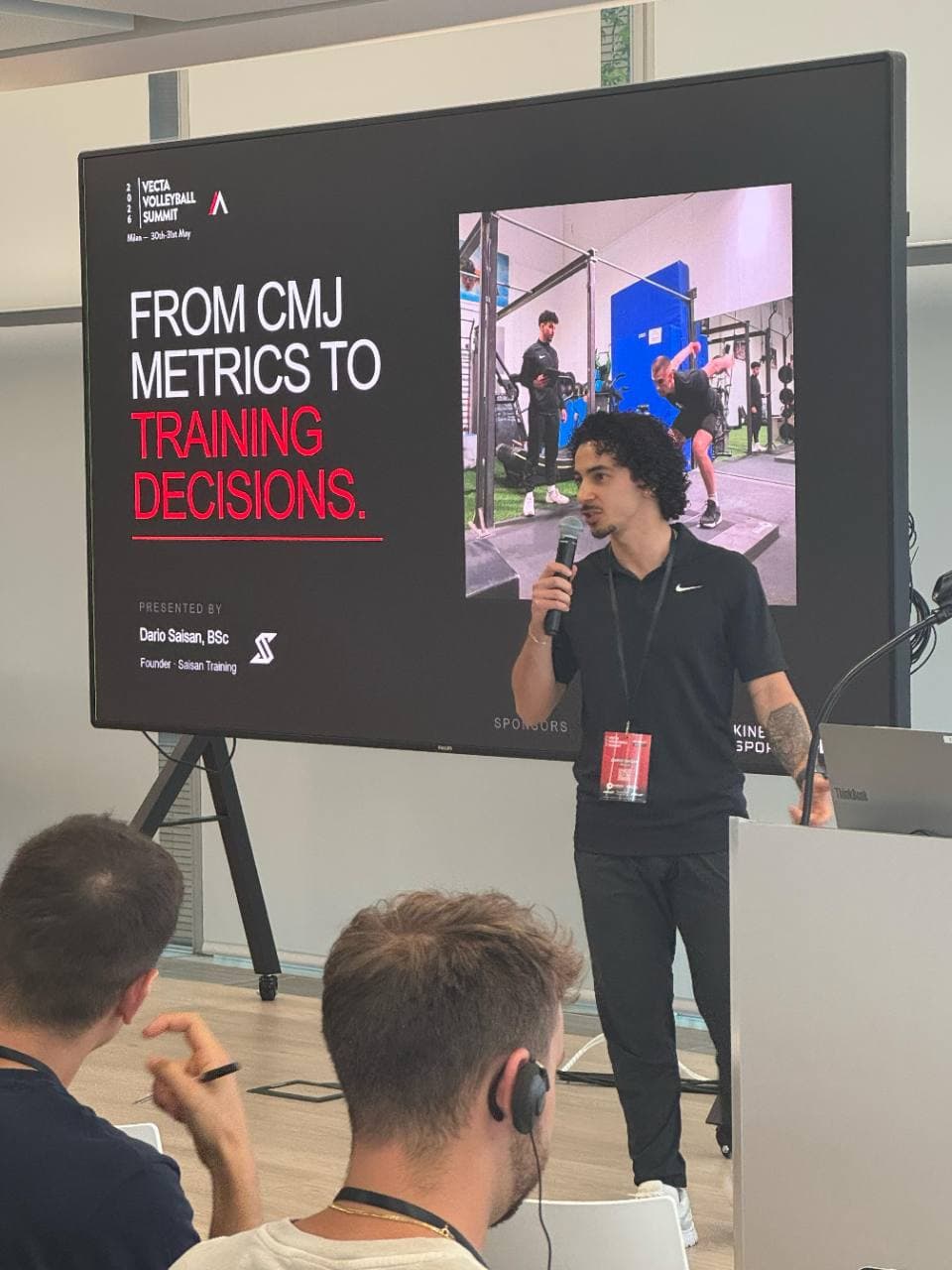 Presentation showing how movement metrics become training decisions
